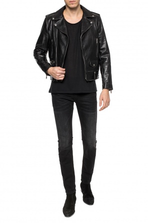 T-shirt with slip pocket, zdjęcie 2 T-shirt with slip pocket od Saint Laurent